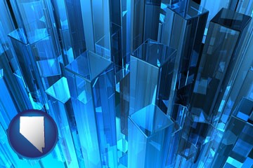 a 3d digital imaging sample - with Nevada icon
